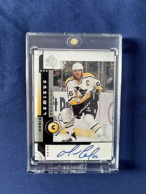 2021-22 Mario Lemieux Sp Authentic Retro Auto 9/10 • $290.07