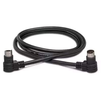 Hosa CCD-103 CD Controller Cable Right-angle 8-pin Mini-DIN To Same 3 Ft • $10.37