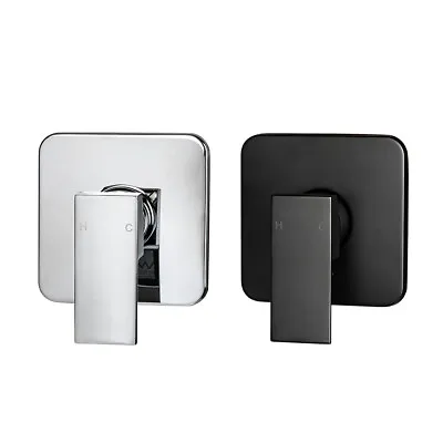 Wall Shower Tap Brass Basin Mixer Bathroom Bath Spa Hot Cold Water Faucet Chrome • $51.99