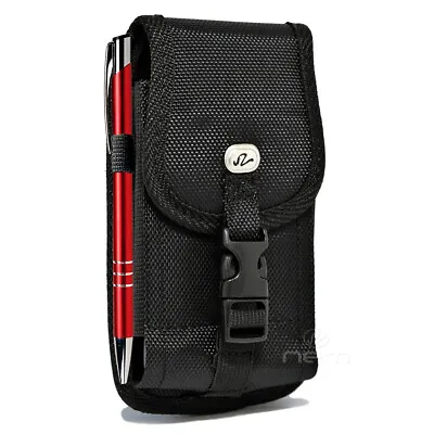 Vertical Heavy Duty Rugged Belt Clip Holster Case Pouch 5.98 X 3.15 X 0.43 Inch • $8.28