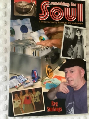 £5.50 • Buy Searching For Soul A Life Surrounded By Music And Lovely People - Reg Stickings