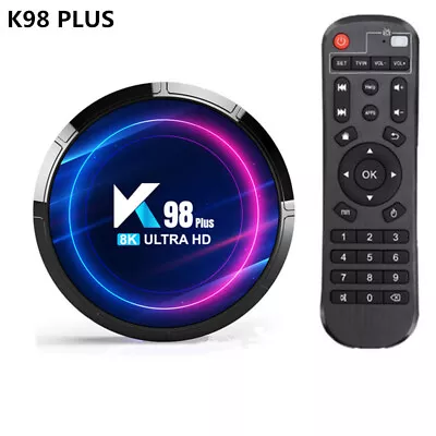 K98 PLUS TV Box Android 13 RK3528  4K 8K 3D 5G Dual WIFI6 HDR 10+ Media Player  • $39.99