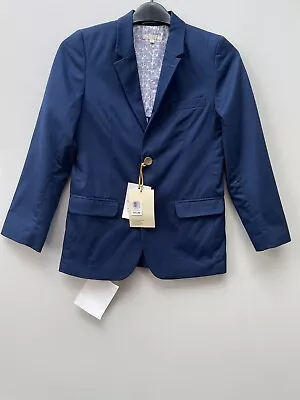 John Lewis Boy's Blue Blazer Jackets Age 2 3 4 5 6 7 8 9 10 11 12 13 14 Years • £12.99