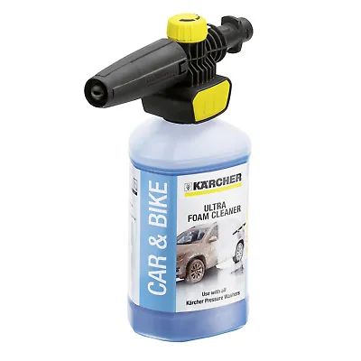 KARCHER K5 K6 K7 Snow Foam FJ10 C Jet Nozzle + Car & Bike Ultra Foam Cleaner Kit • £45.99