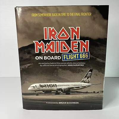 Iron Maiden: On Board Flight 666 By John McMurtrie Hardcover Book 1st Edition • $37.95