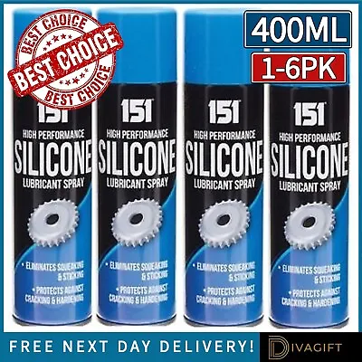 £14.99 • Buy 200ml High Performance Silicone Car Lubricant Spray Eliminates Squeaking New