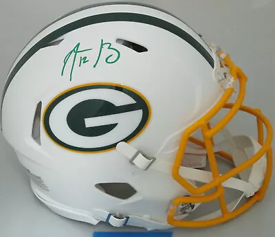 Packers AARON RODGERS Signed Full Size WHITE MATTE Authentic Helmet AUTO - FAN • $1199.99