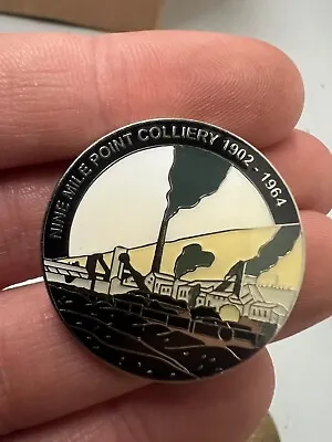 (g) Vintage Miners Badge - Nine Mile Point Colliery 1964 • £3.99
