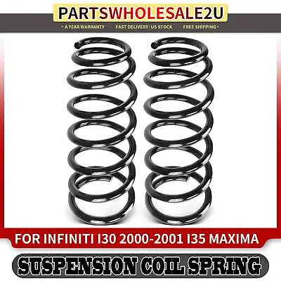 2x Rear LH & RH Coil Spring For Nissan Maxima 2000-2003 Infiniti I35 2002-2004 • $40.99