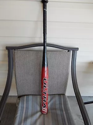 Red Miken Ultra 2 Senior Softball Bat 28ozs Good Condition Model MSU2M • $120