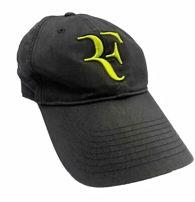 Roger Federer Nike Fit Big Logo RF Tennis Vintage Navy Cap Adjustable Size RARE • $69.99