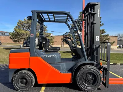 2020 Toyota 8fgu32 6500lb Pneumatic Forklift Hi Lo Lift Truck Toyota Fork Truck • $23750