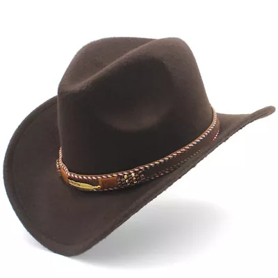 Children Boys Girls Western Cowboy Hat Party Birthday Halloween Masquerade Cap • $12.99