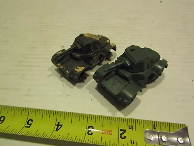 2 Vintage Military Army Truck Dinky Toys Army Armored Armoured Gun Canon • $19.87