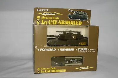 Ertl 1970's Radio Control M-1 Abrams Tank With Box Nice Original • $39.95