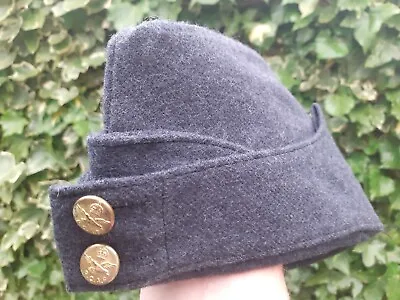 £70 • Buy Original RAF RCAF OA Other Airmans Side Cap VERY Large Size 7 3/4 1942 Unissued