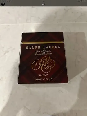 Ralph Lauren Holiday Candle Brand New In Box RRP £70 • £40