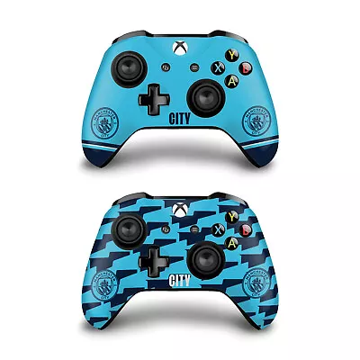 Manchester City Man City Fc Logo Art Vinyl Skin For Xbox One S / X Controller • $27.45