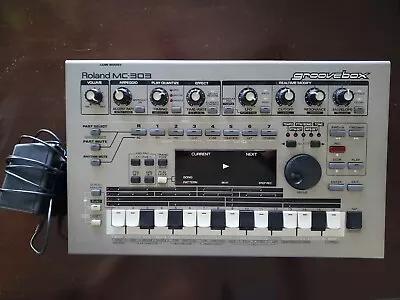Roland MC-303 Groovebox Drum Machine/Sound Module W/Sequencer Used +Adapter • $169