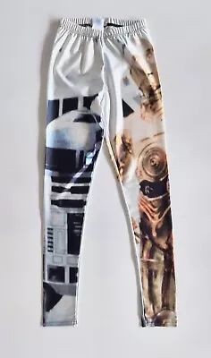 Star Wars R2D2 C-3P0 Leggings Lotus Leggings Size Small New • $19.99