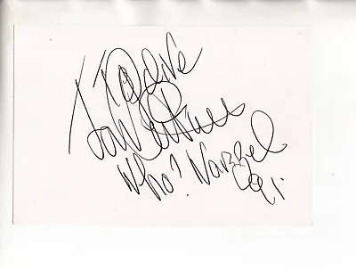 £31 • Buy Jon Pertwee  Worzel Gummidge & Dr Who Signed 6x4 White Card Autographed