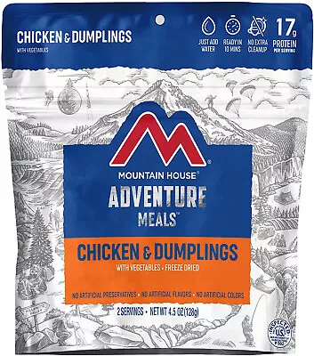 Mountain House Chicken & Dumplings - Freeze Dried Backpacking & Camping Food • $10.99