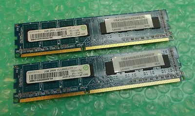 4GB Kit (2 X 2GB) Ramaxel Lenovo 46R3323 PC3-8500U DDR3 Computer Memory RAM • £9.99