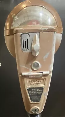 Vintage Duncan Parking Meter Working Duncan 60 Original Copper • $140