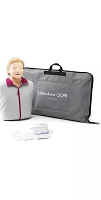 Laerdal Little Anne QCPR Training Manikin With Carry Bag - RRP £289   123-01050 • £240