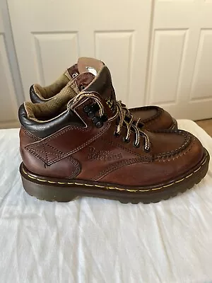 Vtg 1990s Doc Martens Hiking Work Boots Made In England Size 6/ US M 7/ US W 8 • $69.99