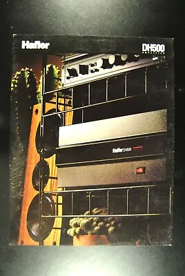 Hafler DH-500 Power Amplifier Brochure Original • $9.95