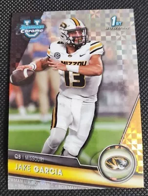 JAKE GARCIA 2023 Bowman Chrome University 1st Xfractor Rookie Missouri Tigers • $1.99