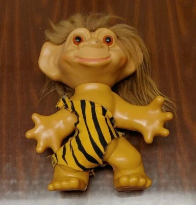 £121.31 • Buy RARE 1964 Vintage 14  Tarzan Troll With Animal Zebra Print Clothes