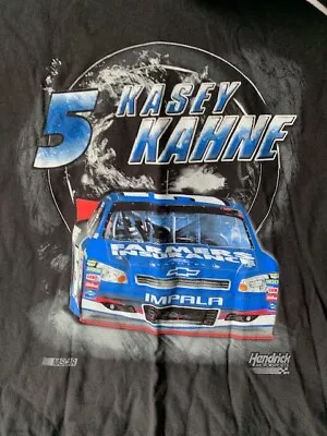 Kasey Kahne NASCAR T Shirt Hendrick Motorsports Mens XLarge Farmers + Hat NWT • $9.99