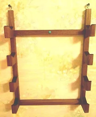 Native American Flute - 4 Flute - Wall Rack  - Made From Walnut • $99.95