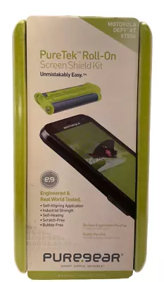 PureGear PureTek Roll-On Kit Screen Shield Kit For Motorola Defy XT XT556 • $19.99