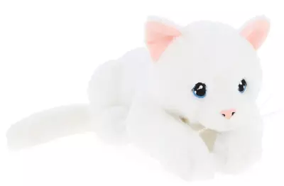 Keel Toys Kitten White 22cm Stuffed Soft Toy Plush Keeleco Cuddle Cat • £9.99