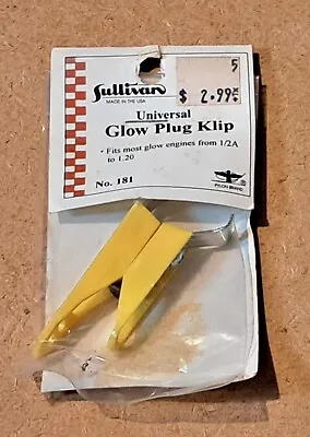 Original Sullivan RC Parts #181 Universal Glow Plug Klip New In Package • $14.95