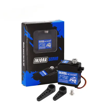 INJORA 7KG 1/10 RC Servo Waterproof High VoltageMicro ShiftDigitalINJS2065 • $17.79