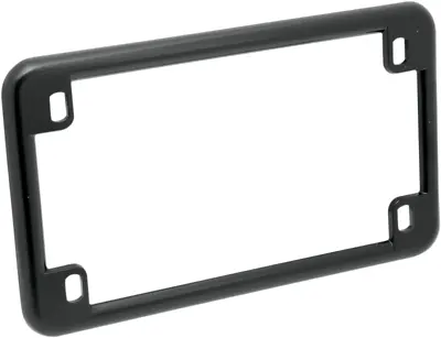 360 TWIN BLACK 7″ X 4″ MOTORCYCLE LICENSE PLATE FRAME - 250-1003 • $9.99