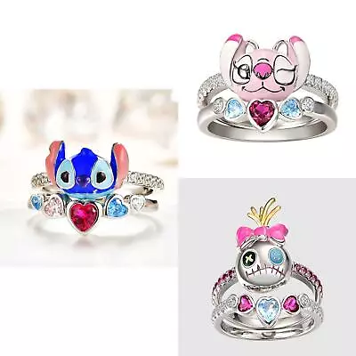 Interstellar Baby Anime Cartoon Character Stewie Angel Micro-set Diamond Ring • $16.54