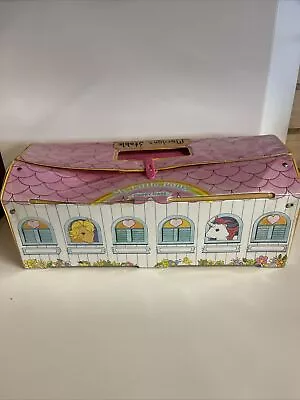 Vintage My Little Pony Carrying Case Stable 1983 Hasbro And 2 Ponies ￼ • $9.99