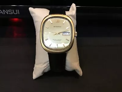 Bucherer Mens Auto Officially Certified Chronometer Watch • $375