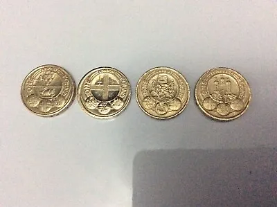 Capital Cities Pound Coins Edinburgh Full Set £1 • £15