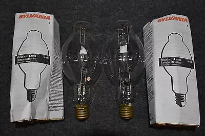 2 Bulbs SYLVANIA Metalarc Lamp M/MS Metal Halide Vintage Industrial Light 12  • $2.50