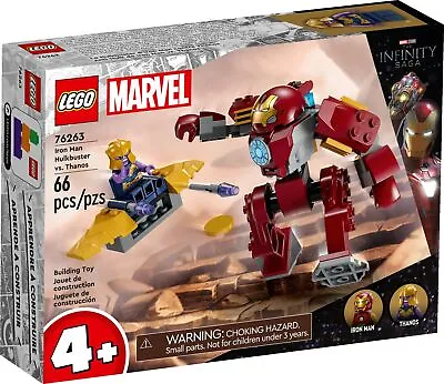 LEGO 76263 Marvel Super Heroes Iron Man Hulkbuster Vs. Thanos - BRAND NEW SEALED • $34.90