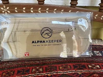 Alpha Keeper Money Belt For Travel - RFID Slim Passport Holder Travel Wallet NEW • $25