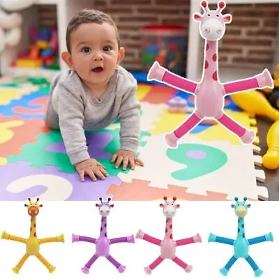 $26.99 • Buy Telescopic Suction Cup Giraffe Toy, Giraffe Toy Sensory Toys, Fun Educational