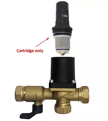 £59.97 • Buy Heatrae Sadia Megaflo Pressure Reducing Valve Cartridge 3 Bar 95605021/95605026