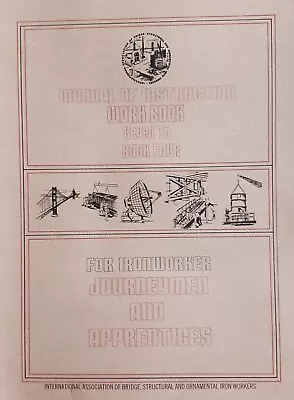 VGT Manual Of Instruction Work Book Ironworkers Apprentices Journeyman 1973 • $17.99